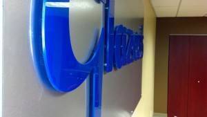 Glazer's Acrylicon Brushed Indoor Sign Iowa Sign Company