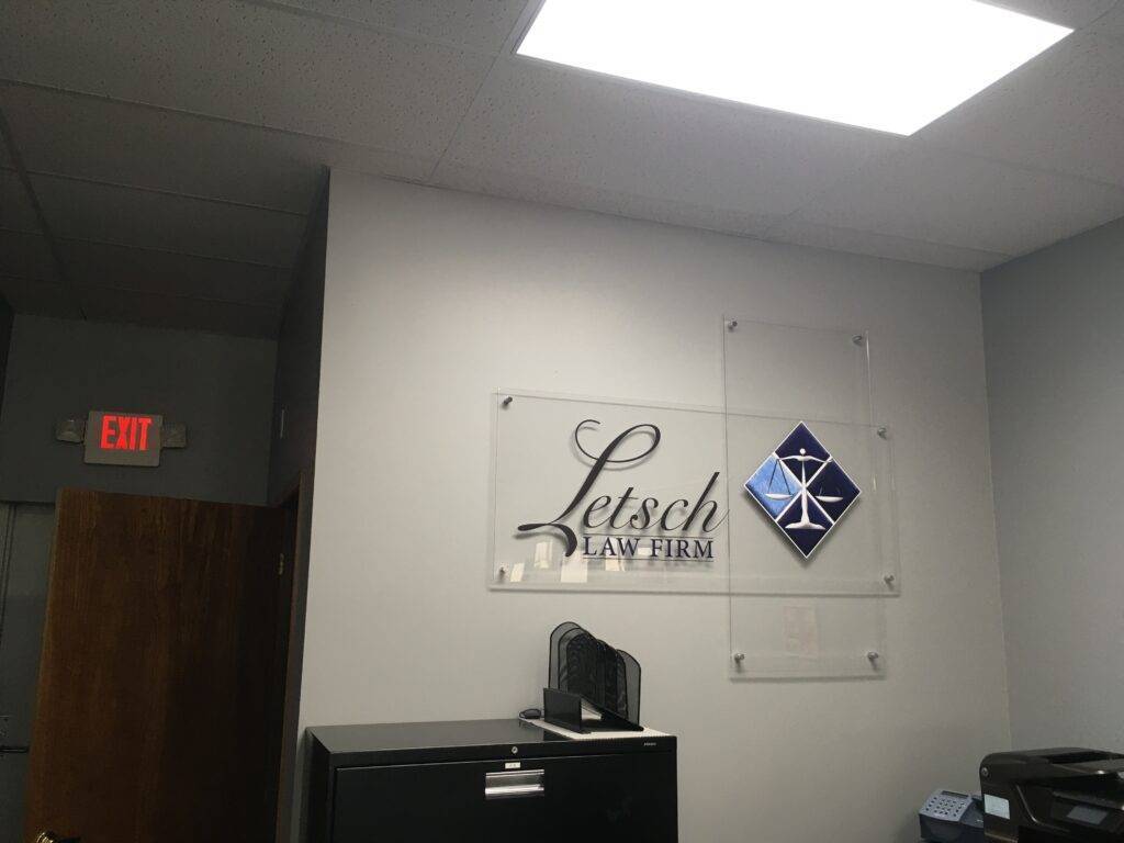 Letsch Law Firm Iowa Sign Company